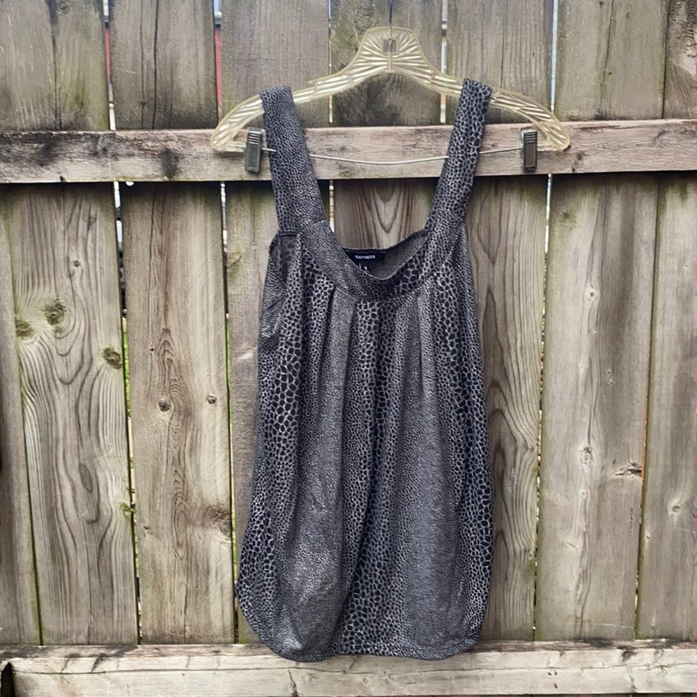Express snake print tank top sz. S